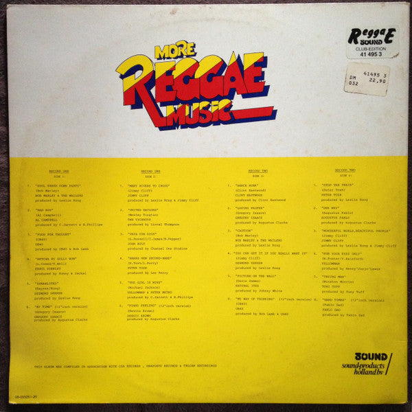 Various : More Reggae Music (2xLP, Comp, Club)