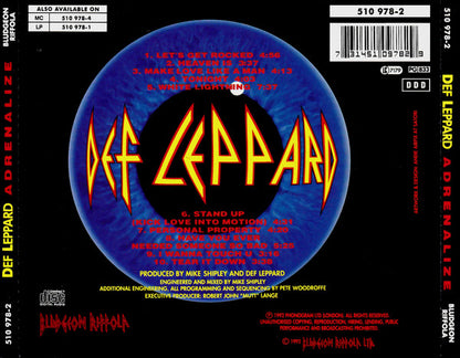 Def Leppard : Adrenalize (CD, Album)