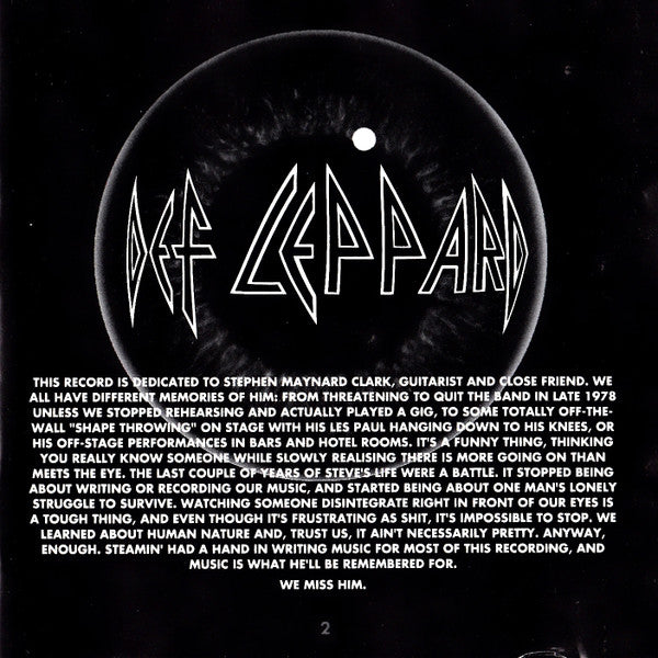 Def Leppard : Adrenalize (CD, Album)