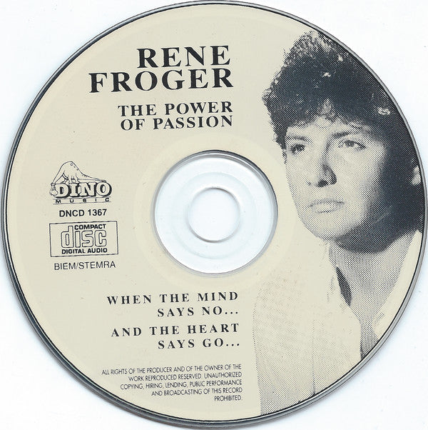 Rene Froger* : The Power Of Passion (CD, Album)