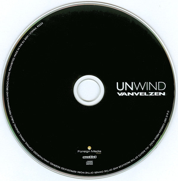 VanVelzen : Unwind (CD, Album, Sup)