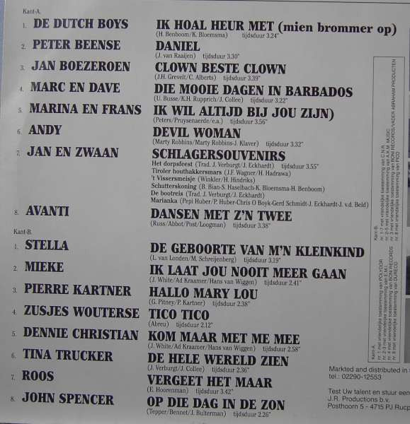 Various : Op Volle Toeren 1986 (LP, Comp)