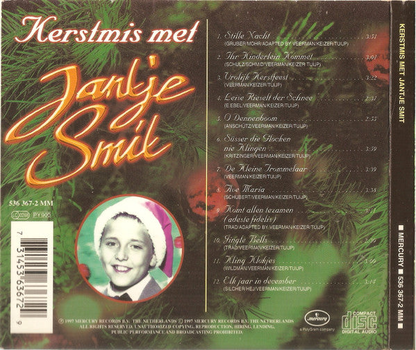 Jantje Smit* : Kerstmis Met Jantje Smit (CD, Album, Dig)