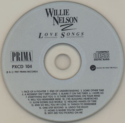 Willie Nelson : Love Songs (CD, Comp)