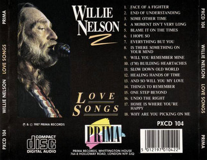 Willie Nelson : Love Songs (CD, Comp)