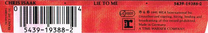 Chris Isaak : Lie To Me (CD, Single, RE)