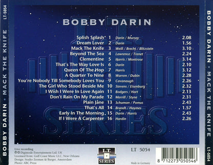 Bobby Darin : Mack The Knife (CD, Comp)