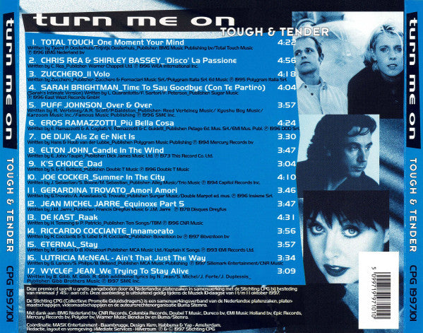 Various : Turn Me On (Tough & Tender) (CD, Comp)