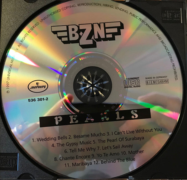 BZN : Pearls (CD, Album, RE)