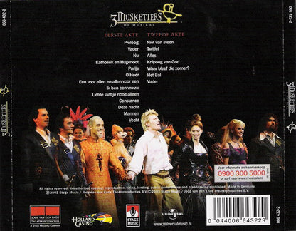 Various : 3 Musketiers - De Musical (CD)