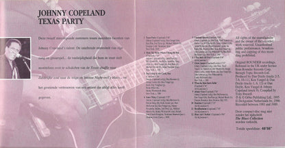 Johnny Copeland : Texas Party (CD, Comp, RM)