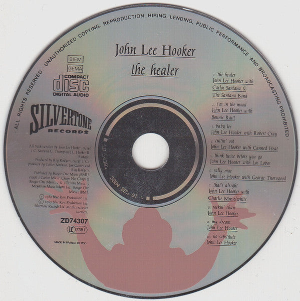 John Lee Hooker : The Healer (CD, Album)