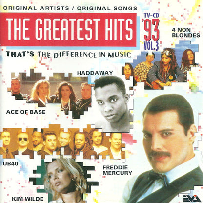 Various : The Greatest Hits '93 - Vol. 3 (CD, Comp)