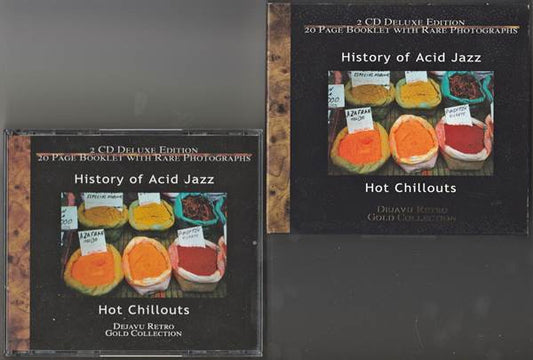 Various : History Of Acid Jazz - Hot Chillouts (2xCD, Comp)