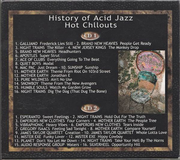 Various : History Of Acid Jazz - Hot Chillouts (2xCD, Comp)