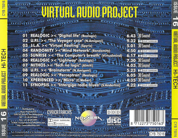 Virtual Audio Project : Hi-Tech - Issue 16 (CD, Comp, 3D )