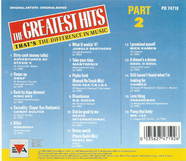 Various : The Greatest Hits 2 - Part 2 (CD, Comp)