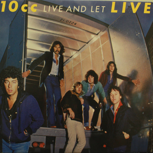 10cc : Live And Let Live (2xLP, Album)