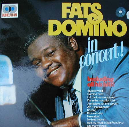 Fats Domino : In Concert! (2xLP, Comp, RE)