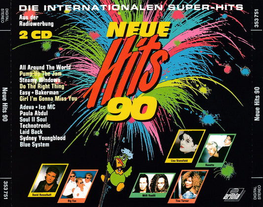 Various : Neue Hits '90 - Die Internationalen Super-Hits (2xCD, Comp)