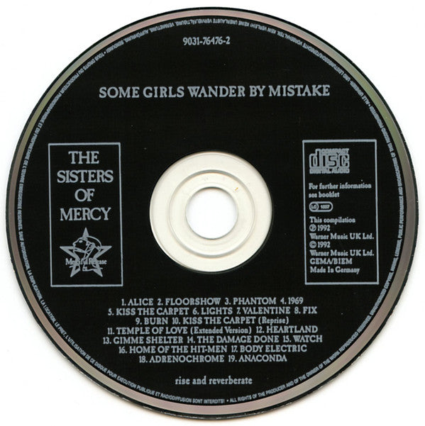 The Sisters Of Mercy : Some Girls Wander By Mistake (CD, Comp)