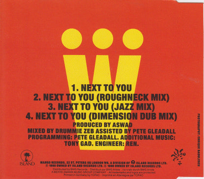 Aswad : Next To You (CD, Maxi)