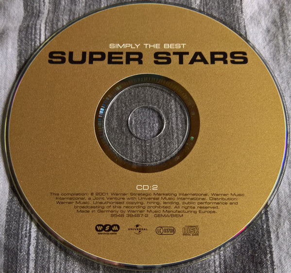 Various : Simply The Best Super Stars (2xCD, Comp)