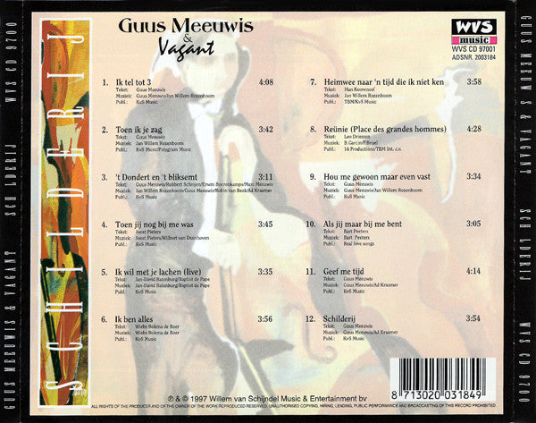 Guus Meeuwis & Vagant : Schilderij (CD, Album)