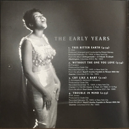 Aretha Franklin : The Early Years (CD, Comp)