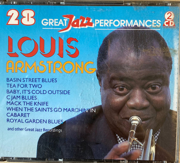 Louis Armstrong : 28 Great Jazz Performances (2xCD, Comp)