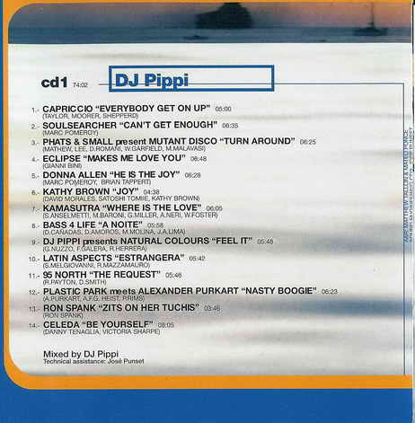 DJ Pippi + Cesar De Melero : The Original Ibiza Resident DJs (2xCD, Comp, Mixed + CD, Comp)