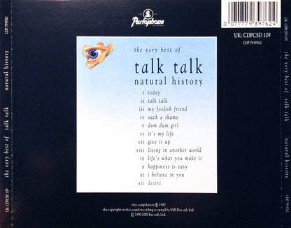 Talk Talk : Natural History (The Very Best Of Talk Talk) (CD, Comp, b/w)