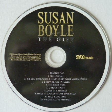 Susan Boyle : The Gift (CD, Album)