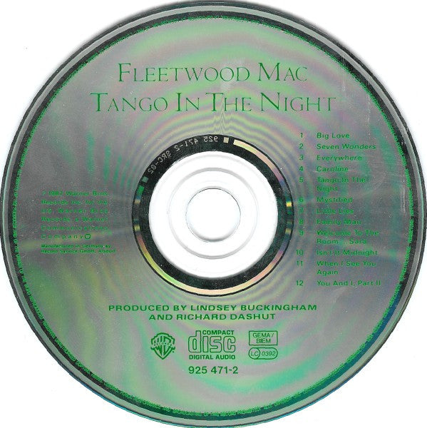 Fleetwood Mac : Tango In The Night (CD, Album)