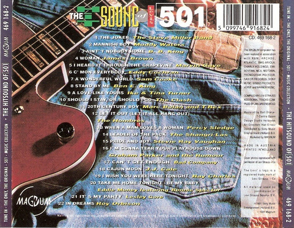 Various : The Hitsound Of Levi's 501 (CD, Comp)