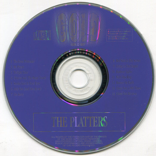 The Platters : Gold (CD, Comp)