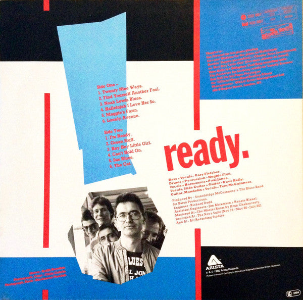 The Blues Band : Ready (LP, Album)