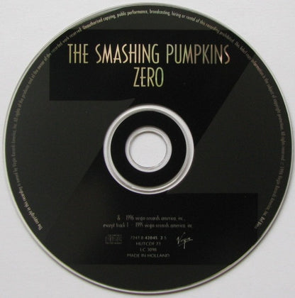 The Smashing Pumpkins : Zero (CD, Single, EMI)