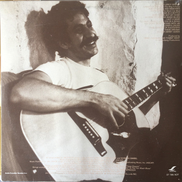 Jim Croce : Photographs & Memories: His Greatest Hits (LP, Comp, RE)