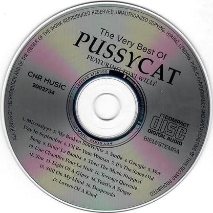 Pussycat (2) Featuring Tony Willé (2) : The Very Best Of Pussycat Featuring Toni Willé (CD, Comp)