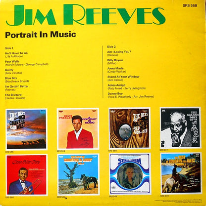 Jim Reeves : Portrait In Music (LP, Comp)