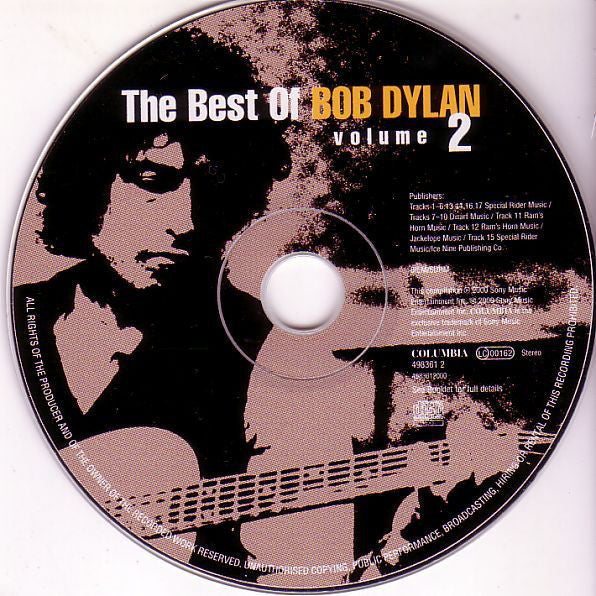 Bob Dylan : The Best Of Bob Dylan Volume 2 (2xCD, Comp, Ltd)