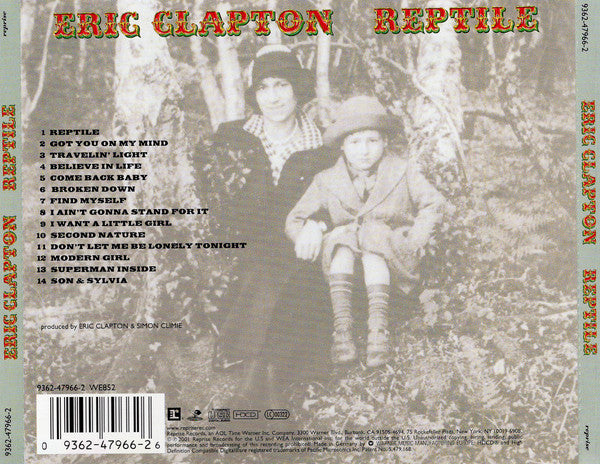 Eric Clapton : Reptile (HDCD, Album)