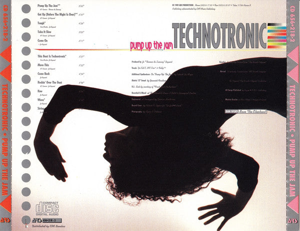 Technotronic : Pump Up The Jam (CD, Album)