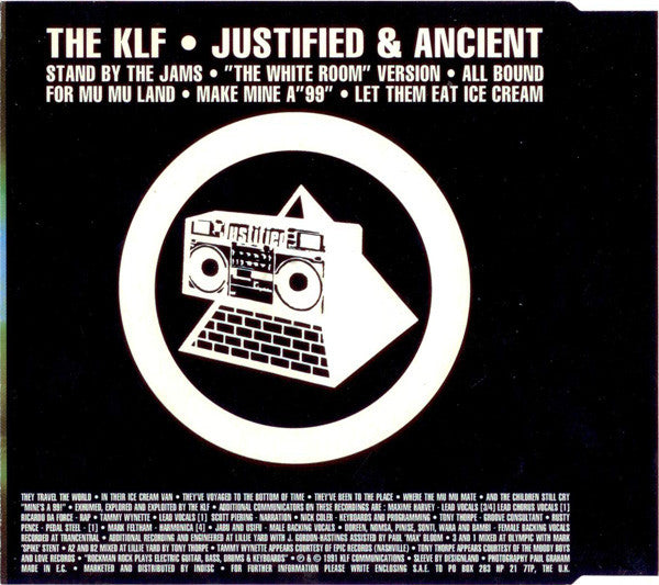 The KLF : Justified & Ancient (CD, Maxi)