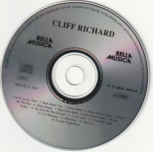 Cliff Richard : Livin' Lovin' Doll (CD, Comp)