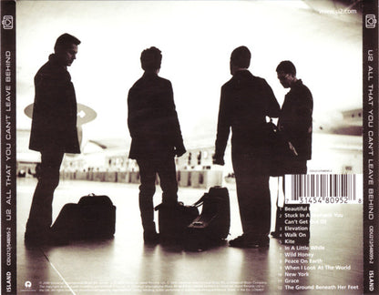 U2 : All That You Can't Leave Behind (CD, Album)