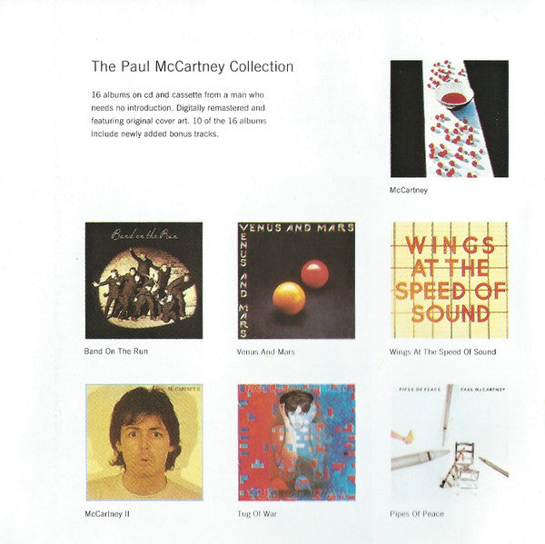 Paul McCartney : Flowers In The Dirt (CD, Album, RE, RM)