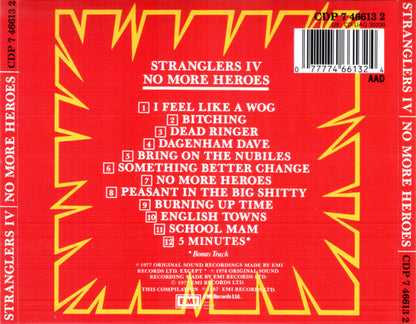 The Stranglers : No More Heroes (CD, Album, RE, RP)