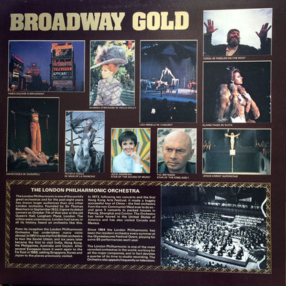 London Philharmonic Orchestra : Cinema & Broadway Gold (2xLP, Ltd, Gat)